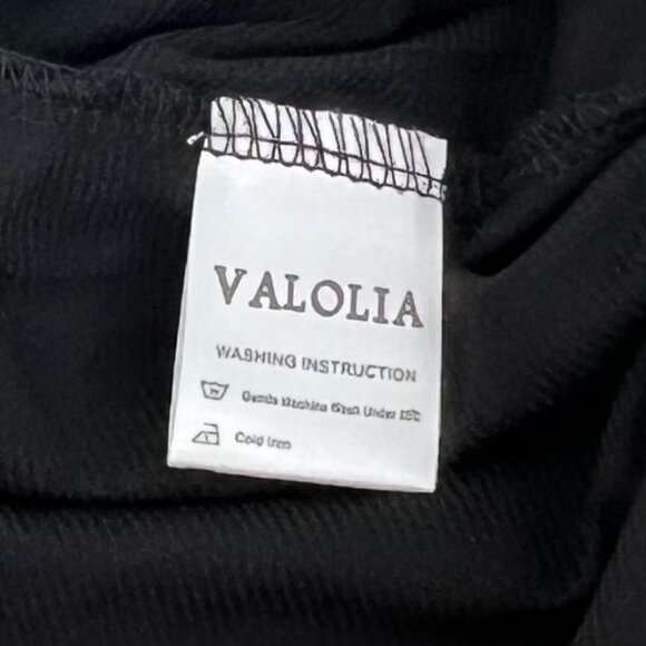 Valolia Womens Sheer Velvet Floral Blouse Tunic Size 3XL Black Whimsigoth Grunge - Picture 7 of 12